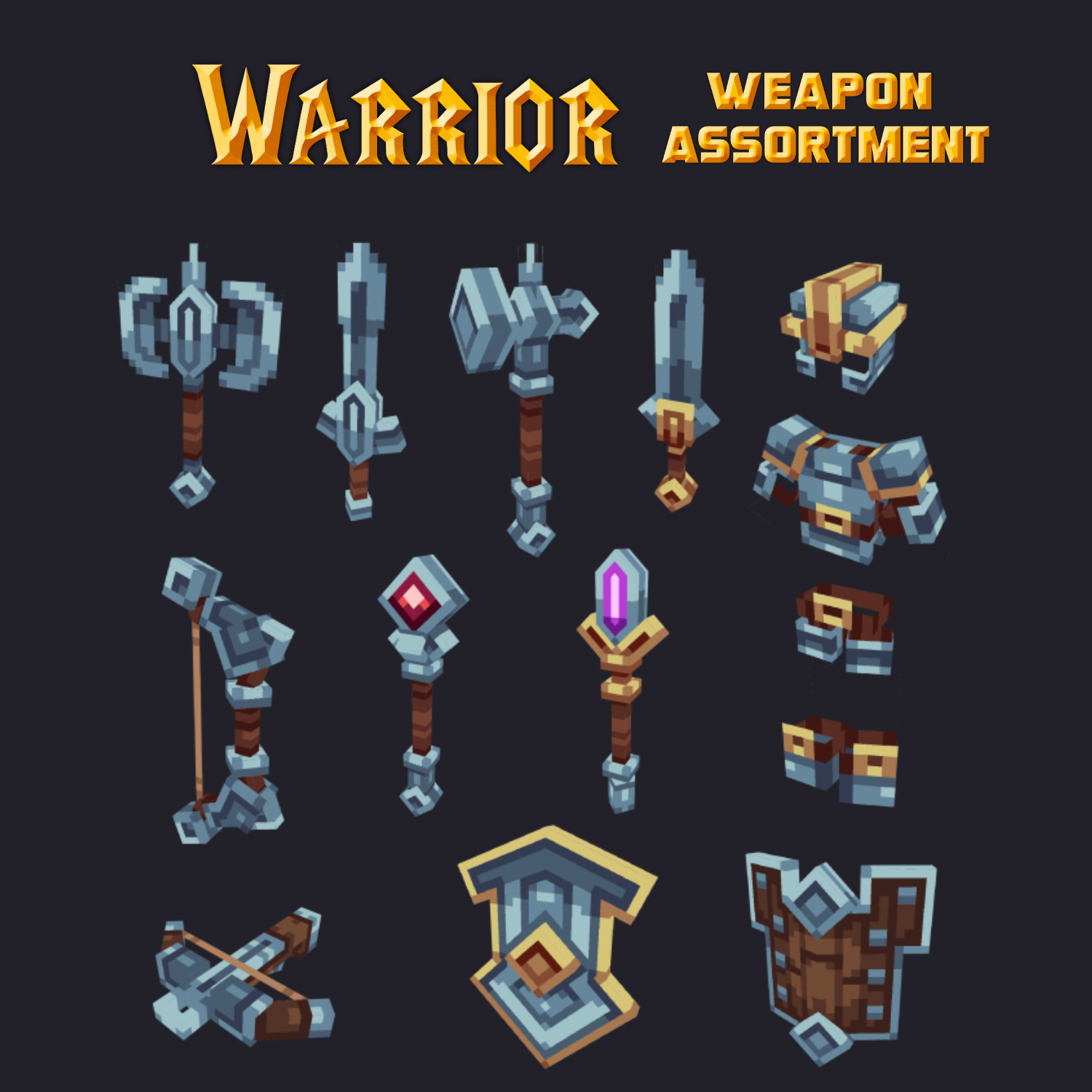 武器装备·武器套装·动态·武器模型